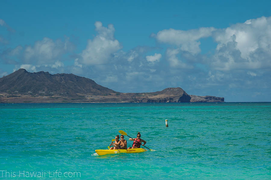 Kayaking in Oahu Hawaii
