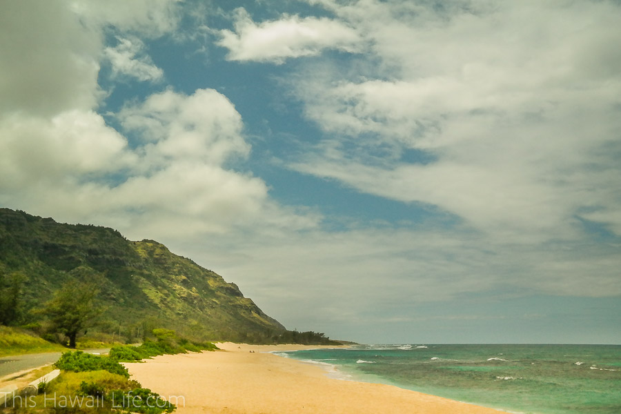 Mukuleia Beach Park in the north shore
