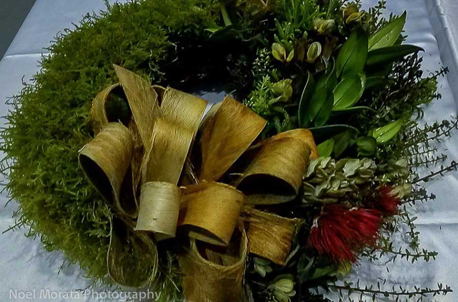 Hawaiian-christmas-wreath