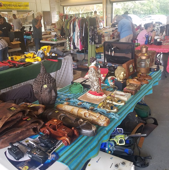 Check out community garage sales