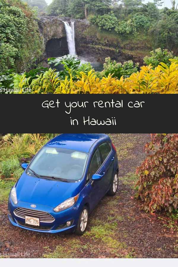 Rental cars in Hawaii