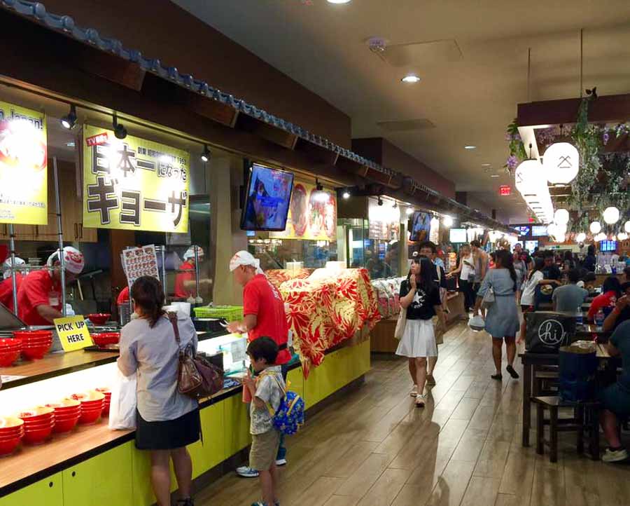 Japanese food experience at Shirokiya’s Japan Village Walk at Ala Moana