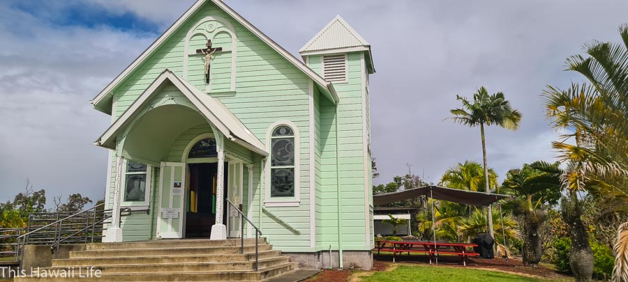 Visit the Painted Church: Star of the Sea in Kalapana