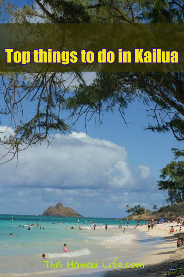 Top things to see Kailua Pinterest image