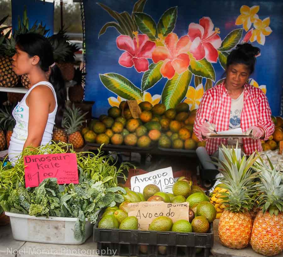 Fresh tropical Hawaiian fruit is soooo good in season