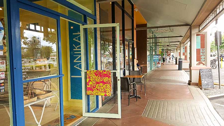 Go shopping in Kailua