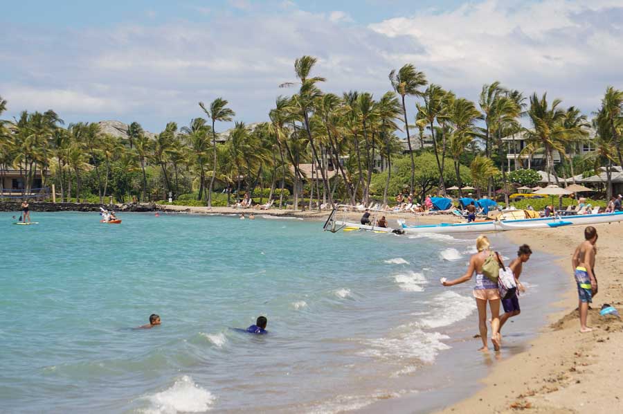 Beach time fun at Waikoloa Hawaii