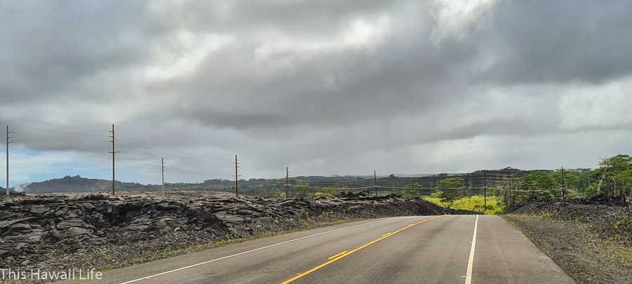 Recent Lava History to Lower Puna