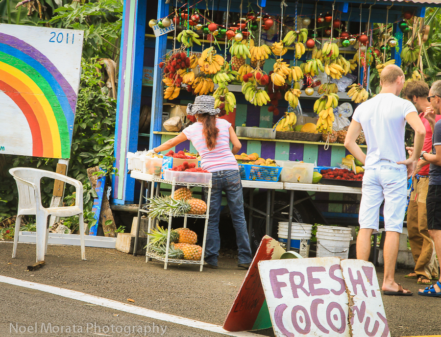 fruit stands