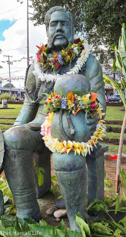 Lei day in Hawaii