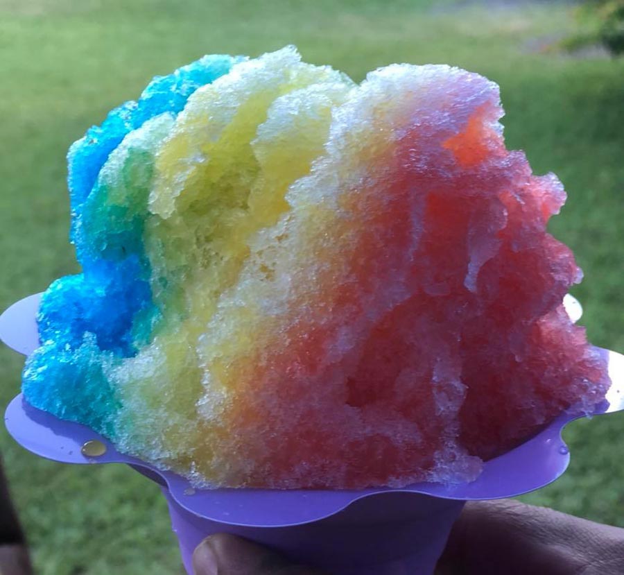 Shave Ice for cheap eats on Oahu