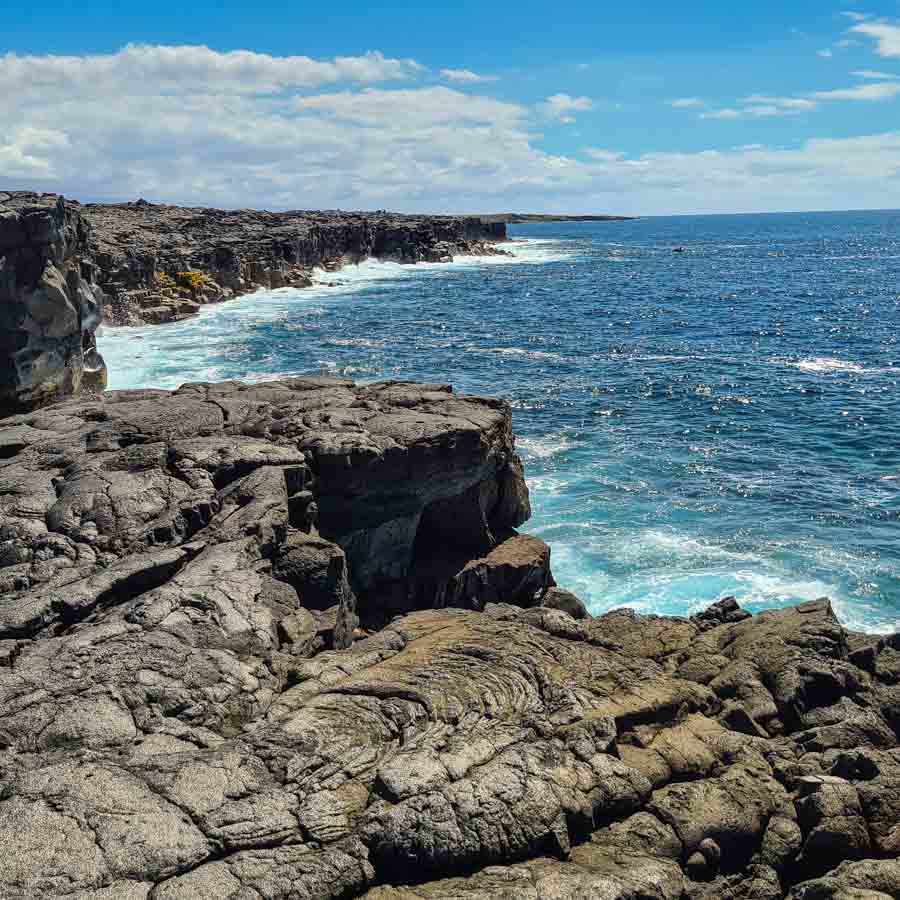 Hike Punalu’u to Kamehame Beach on the Big Island's south coast