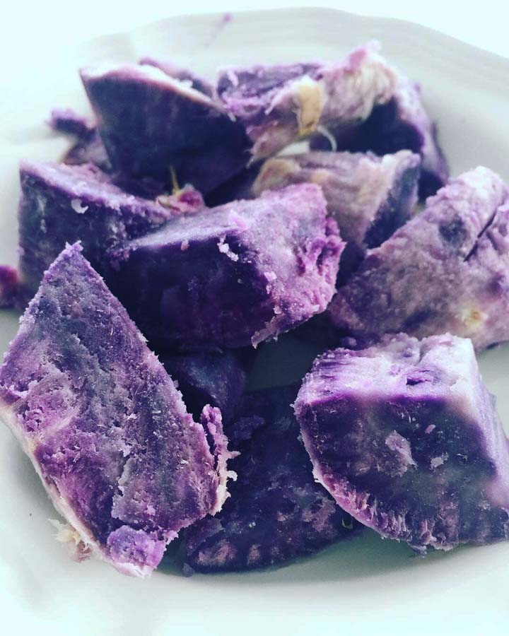 What is purple sweet potato?