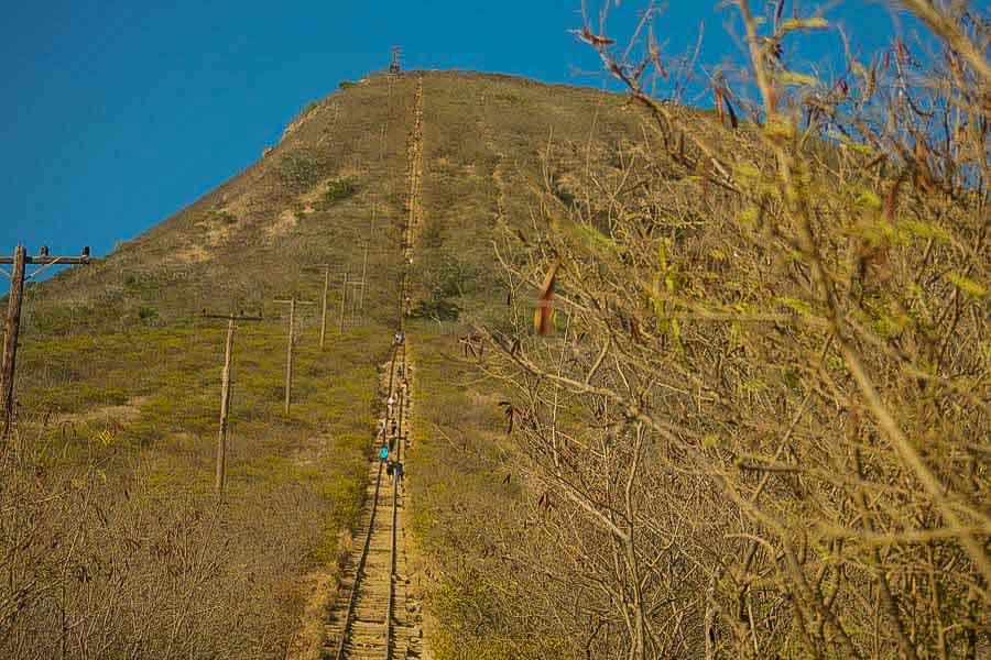 Koko Head Crater stairs hike