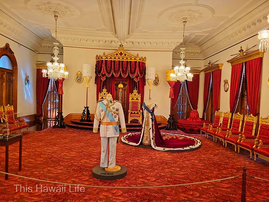 Entering the Throne hall below