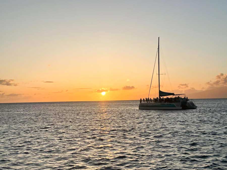 Sunset sail with fine dining experience