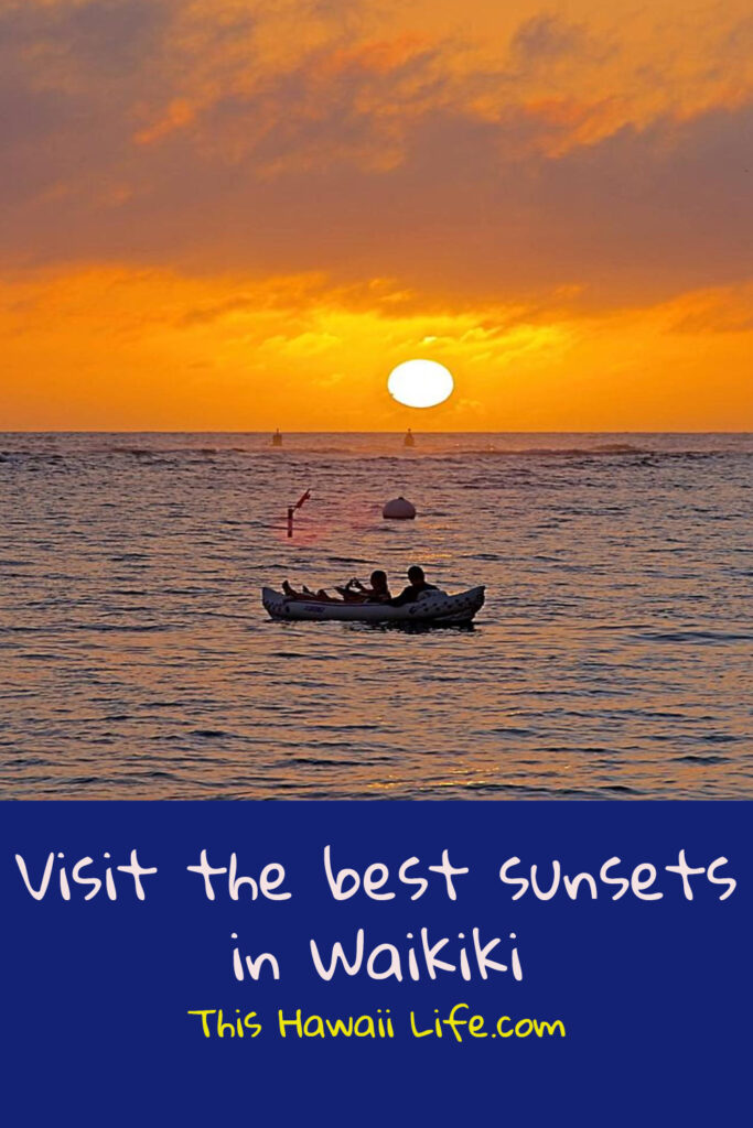 best places to visit Waikiki sunset 