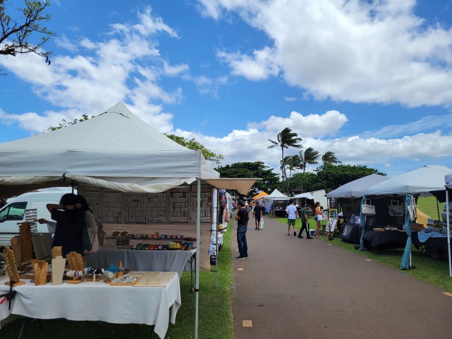 Enjoy the popular Swap Meet at the Maui Community College