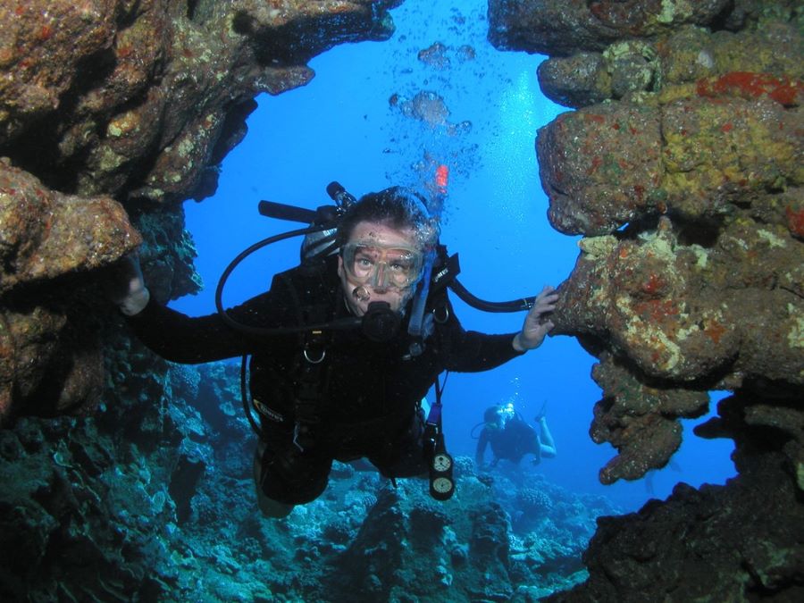 Go scuba diving