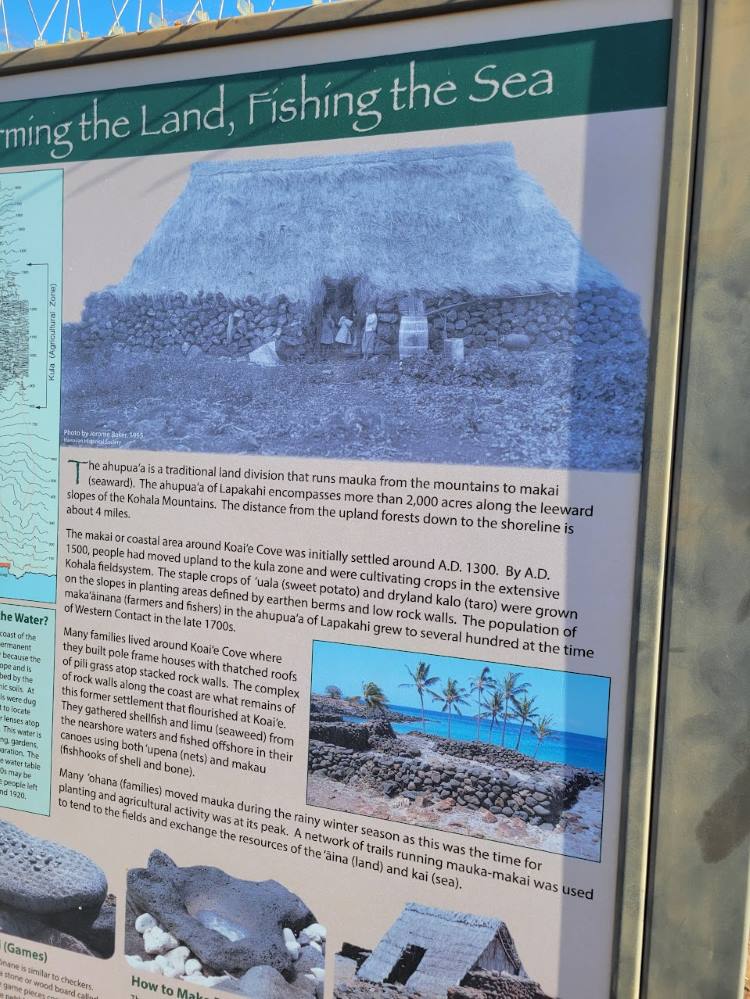 A brief history to Lapakahi State Historical Park