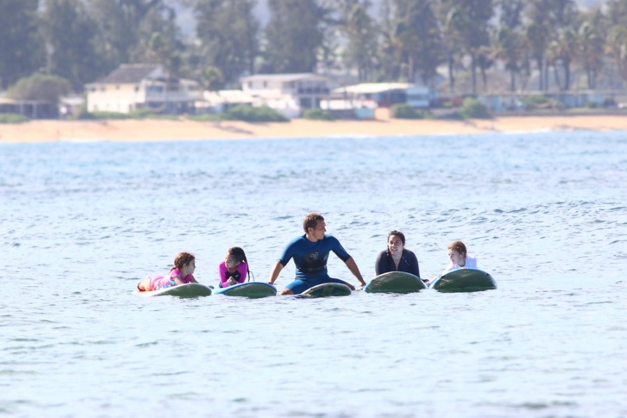 Group Surfing Lesson - NORTH SHORE OAHU