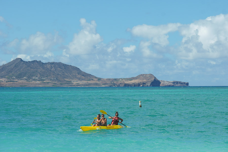 22. Visit Kailua town and beach