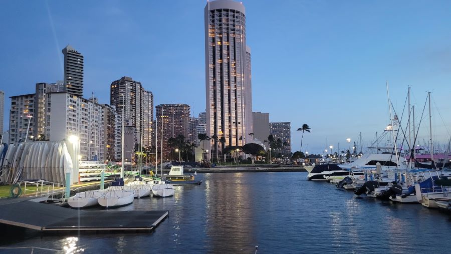 Ala Wai boat harbor