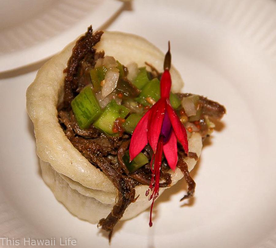 Manapua fusion dish in Hawaii