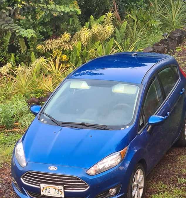 Rental cars in Hawaii