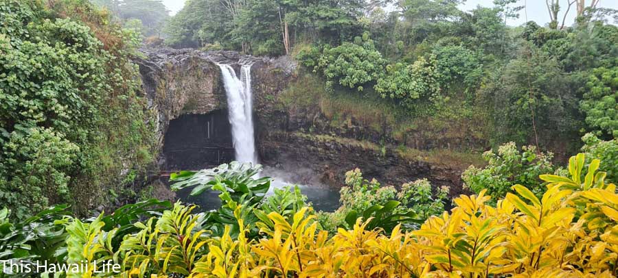 vizitați cascadele unice Hilo din Hawaii de Est