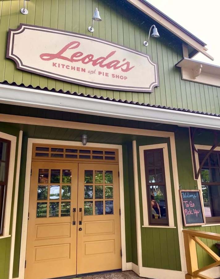 Have some delicious local pie at Leoda's Kitchen
