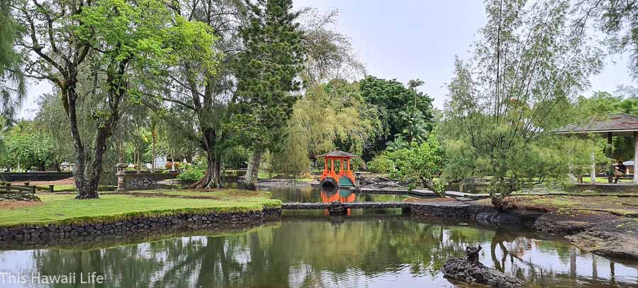 History of Lili'uokalani Gardens
