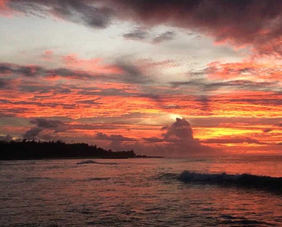 What makes sunsets more special in Hawaii?