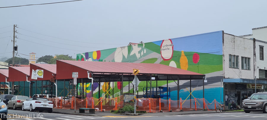 The new Hilo Farmers market