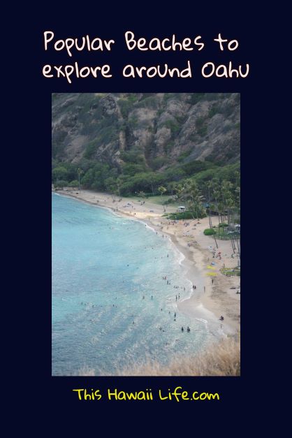 Top beaches in Oahu (beautiful beaches to swim, snorkel, water adventures)