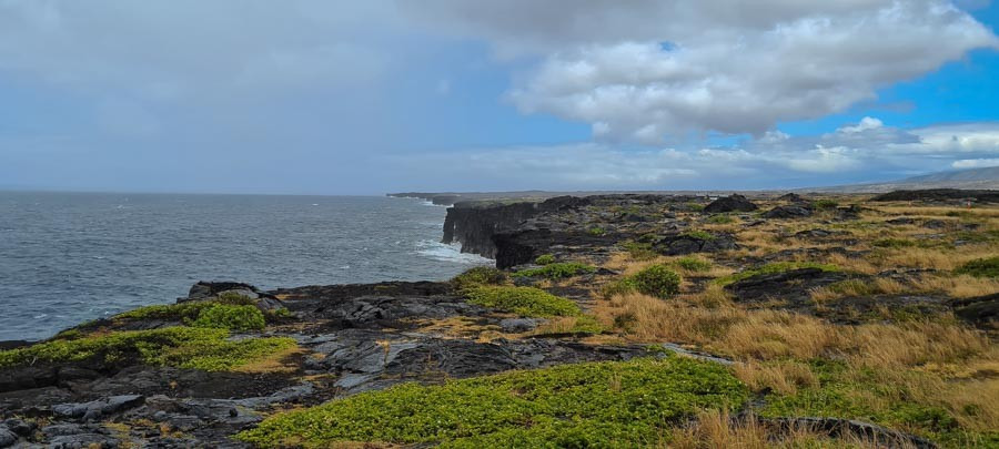 Taking the Southern Route from Hilo to Kona town