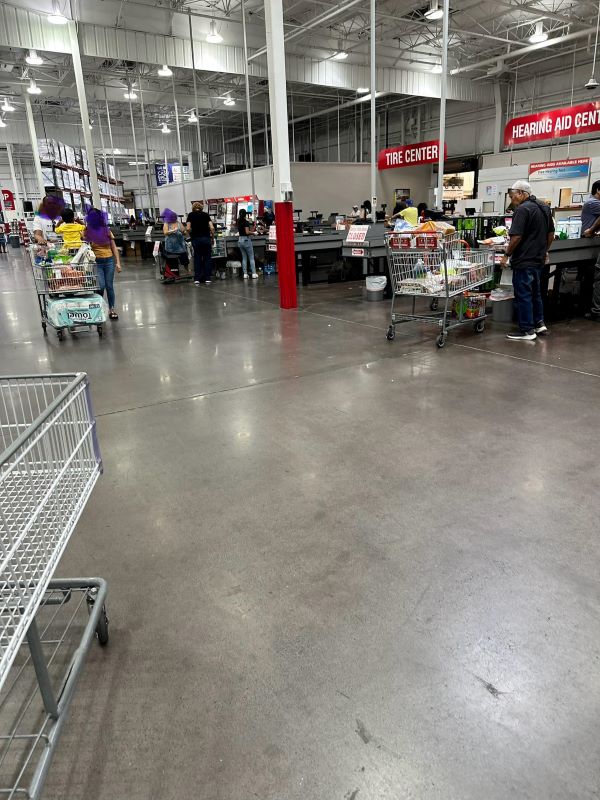 Eat and shop at Costco
