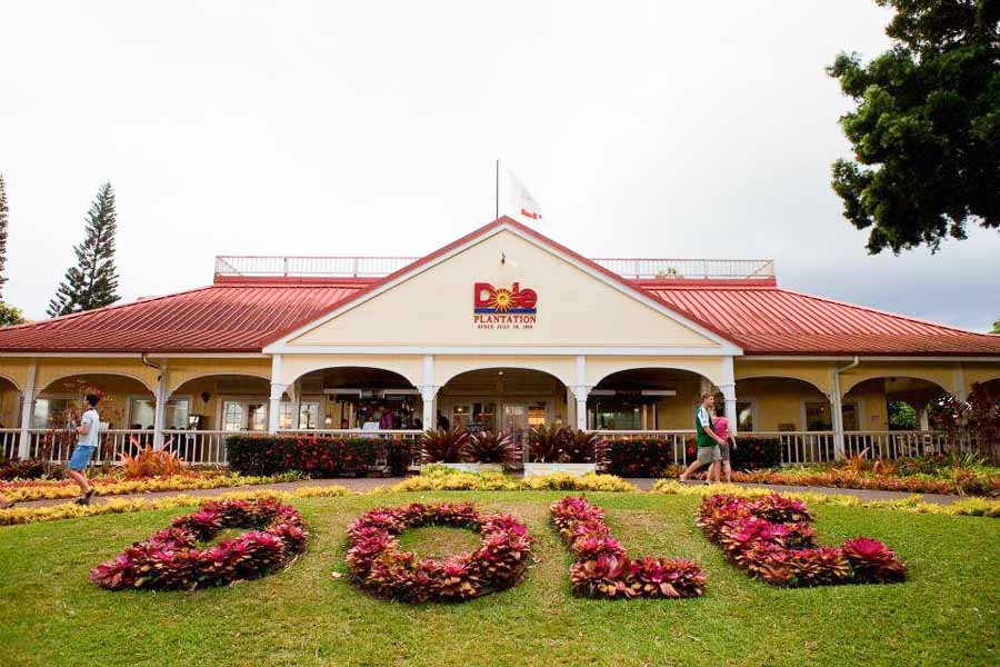 First Stop - Dole Plantation
