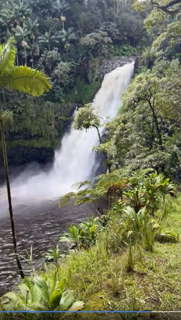 Kulaniapia Falls, hilo hawaii