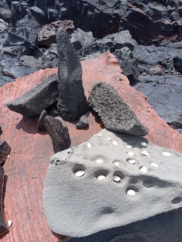 Check out these artifacts found along the hike to Kamehame beach